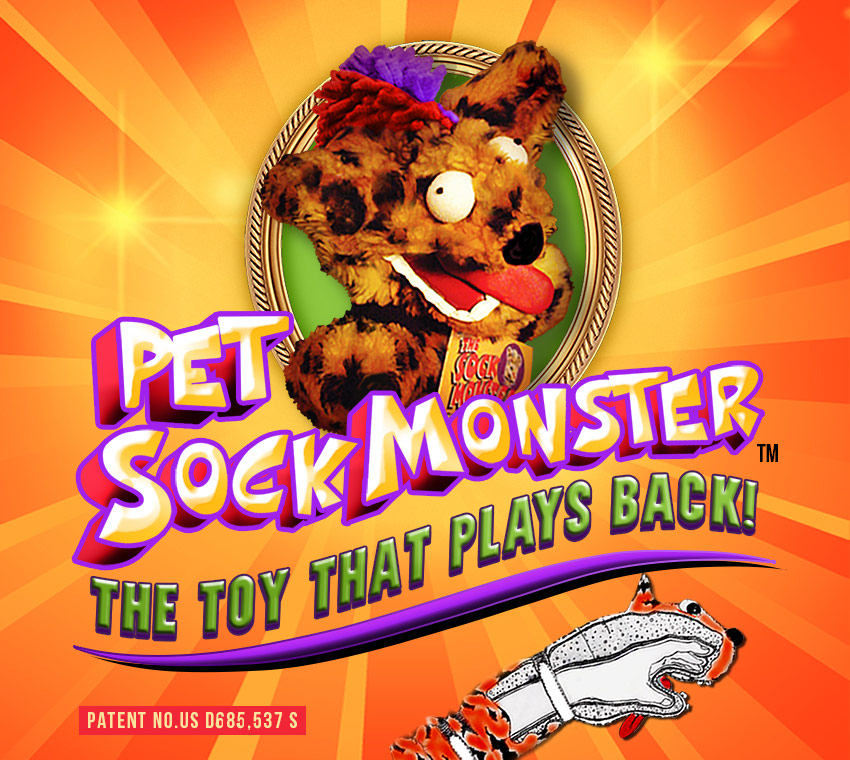 Pet Sock Monster | Pet Toy